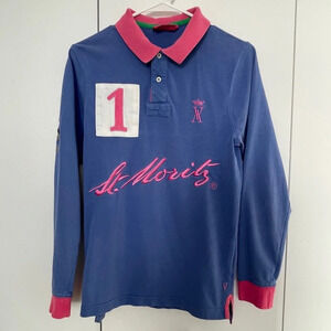 Shirt polo S Vicomte Arthur Long sleeves St Moritz